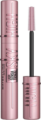 Maybelline Mascara Lash Sensational Sky High Volumizing and Thickening Eyelash Lengthening. Flake Free Formula, Mascara 01 Black - Mascara - British D'sire