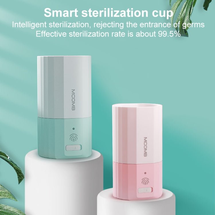 Mcomb IPX7 Waterproof USB Charging Smart Sterilization Cup(Green) - British D'sire