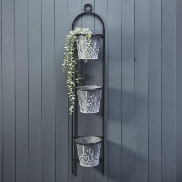 Meadow Wall Planter with Three Pots (113cm) Secondary image