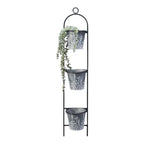 Meadow Wall Planter with Three Pots (113cm) - Plant Pot - British D'sire