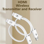 Measy AM18051 HDMI Wireless Transmitter Receiver Screen Mirroring Cable(White) - British D'sire