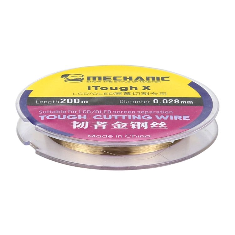 MECHANIC iTough X 200M 0.028MM LCD OLED Screen Cutting Wire Secondary image