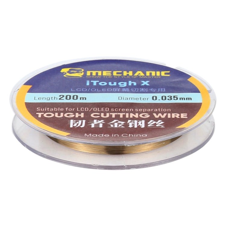 MECHANIC iTough X 200M 0.035MM LCD OLED Screen Cutting Wire Secondary image