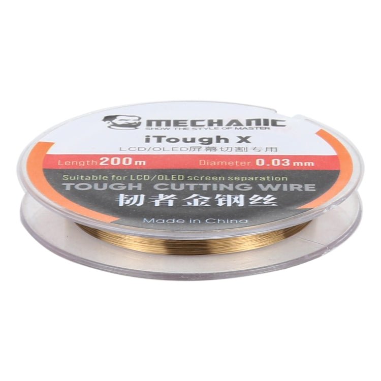 MECHANIC iTough X 200M 0.03MM LCD OLED Screen Cutting Wire Secondary image