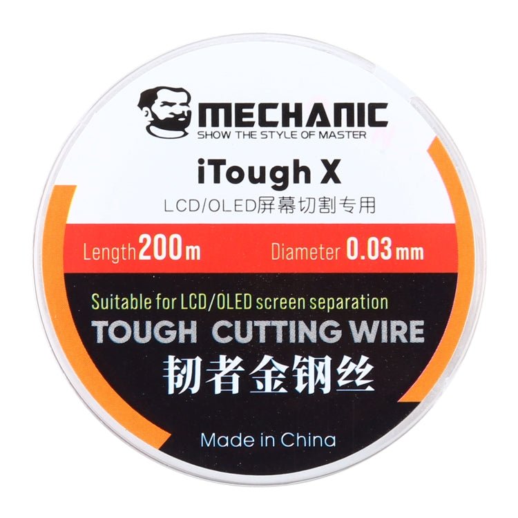 MECHANIC iTough X 200M 0.03MM LCD OLED Screen Cutting Wire - British D'sire Main image