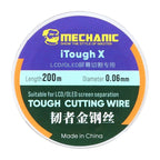 MECHANIC iTough X 200M 0.06MM LCD OLED Screen Cutting Wire - British D'sire