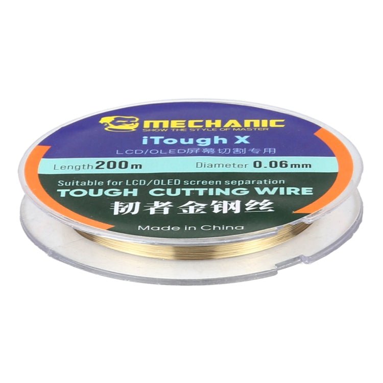 MECHANIC iTough X 200M 0.06MM LCD OLED Screen Cutting Wire Secondary image