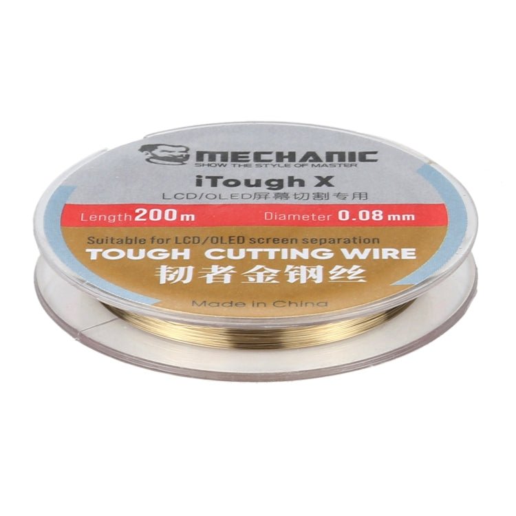 MECHANIC iTough X 200M 0.08MM LCD OLED Screen Cutting Wire Secondary image