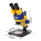MECHANIC MC - 75TB1 Trinocular Stereo Microscope Industrial Grade Can Connect To HD Display - British D'sire