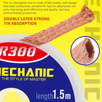 MECHANIC R300 1.5M 1.5MM Suction Tin Wire - British D'sire