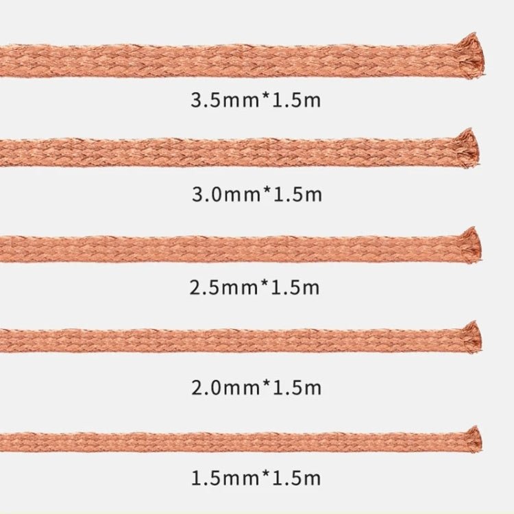 MECHANIC R300 1.5M 1.5MM Suction Tin Wire - British D'sire