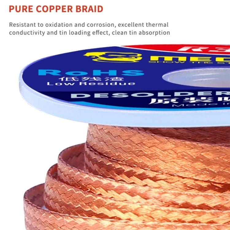 MECHANIC R300 1.5M 1.5MM Suction Tin Wire - British D'sire