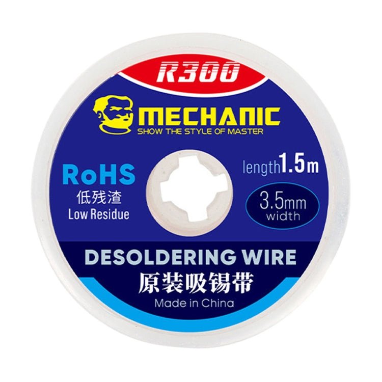 MECHANIC R300 1.5M 3.5MM Suction Tin Wire - British D'sire