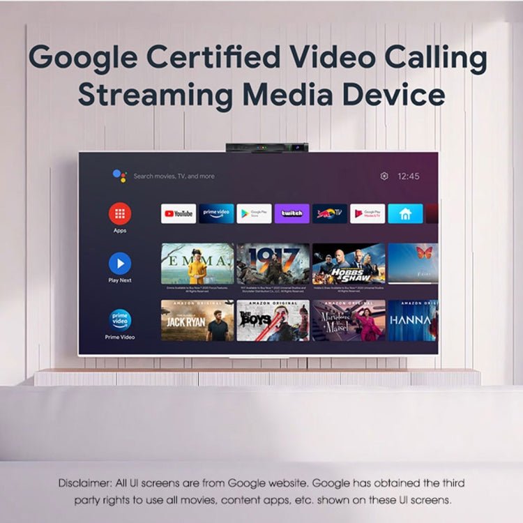 MECOOL KA2 Video Calling on TV Android 10.0 Smart TV Box with Remote Control, Amlogic S905X4 Quad Core Cortex A35, 4GB+64GB, Dual - Band / Ethernet / Camera(EU Plug) - British D'sire
