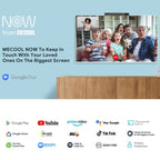 MECOOL KA2 Video Calling on TV Android 10.0 Smart TV Box with Remote Control, Amlogic S905X4 Quad Core Cortex A35, 4GB+64GB, Dual - Band / Ethernet / Camera(US Plug) - British D'sire