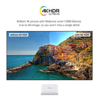 MECOOL KM2 Plus Android 11 Dual - band WiFi Smart Voice TV Box 4GB+32GB, EU Plug(White) - British D'sire