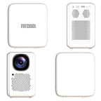 MECOOL KP2 1920x1080P 600ANSI Lumens Portable Mini LED Smart Projector(US Plug) - British D'sire