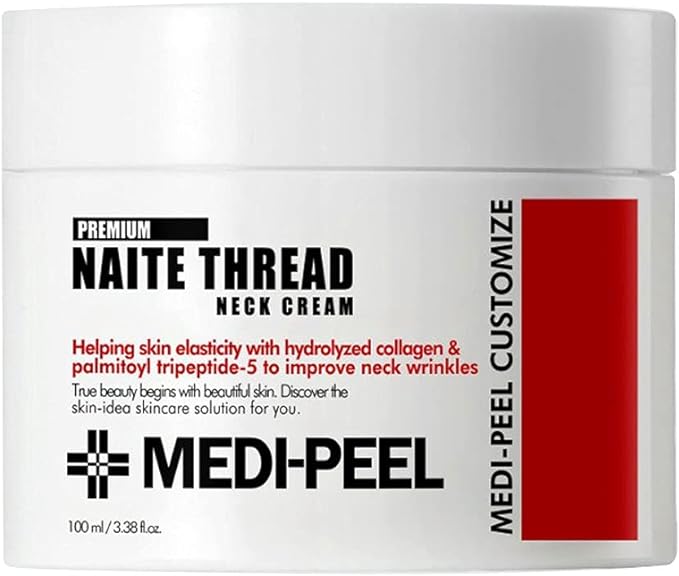 MEDI-PEEL Naite Thread Neck Cream Anti-Ageing Anti-Wrinkle Neck & Décolleté Cream, Neck Care, Reduces Wrinkles, Gives Skin Elasticity - British D'sire Main image