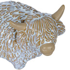 Medium Alora Ceramic Highland Cow - Figurines - British D'sire