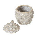 Medium Ceramic Pine Cone Trinket Dish With Lid - Bowls & Dishes - British D'sire