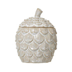 Medium Ceramic Pine Cone Trinket Dish With Lid - Bowls & Dishes - British D'sire