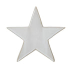Medium Ceramic Standing Star Decoration - Christmas Decor - British D'sire