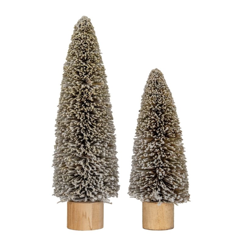 Medium Cone Brush Tree Home Decor Ornament Decoration - Christmas Decor - British D'sire
