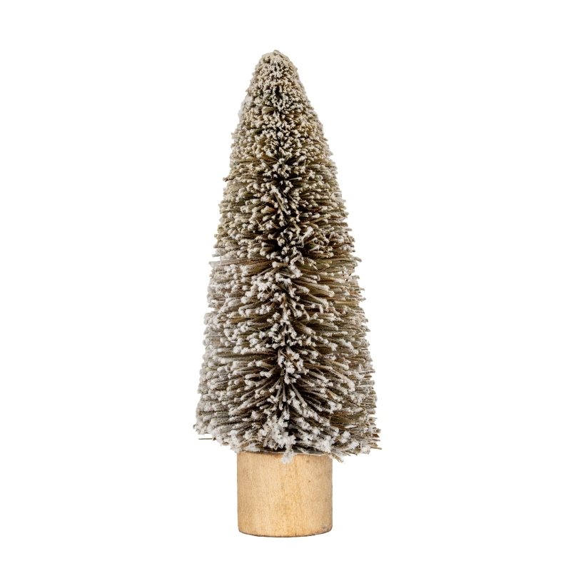 Medium Cone Brush Tree Home Decor Ornament Decoration - Christmas Decor - British D'sire