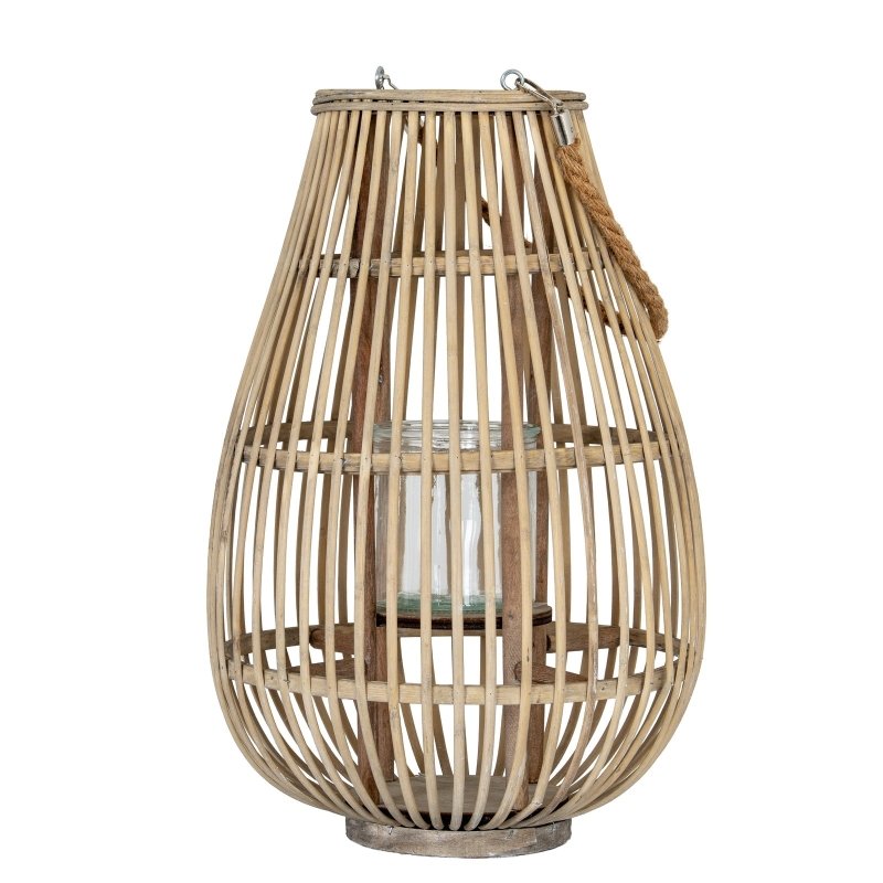 Medium Ellipse Lantern With Glass Holder - Lanterns - British D'sire