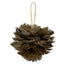 Medium Fawn Feather Ball Decoration - Christmas Decor - British D'sire