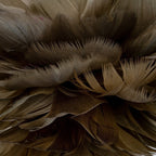 Medium Fawn Feather Ball Decoration - Christmas Decor - British D'sire