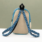 Medium Kathmandu Backpack – Dhaka Design - Pure Hemp and Cotton Bags - British D'sire