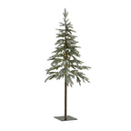 Medium Snowy Woodland Pre-Lit 200 Led Christmas Tree - Christmas Decor - British D'sire