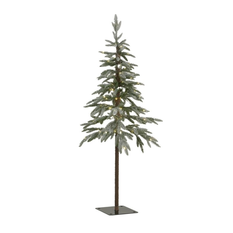 Medium Snowy Woodland Pre-Lit 200 Led Christmas Tree - Christmas Decor - British D'sire