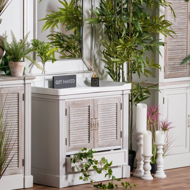Medium Stone Candle Holder Decorative Home Candle Holder - Candle Holders - British D'sire