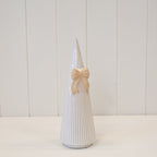 Medium Stoneglazed Striped Tree with Bow Detail - Figurines - British D'sire