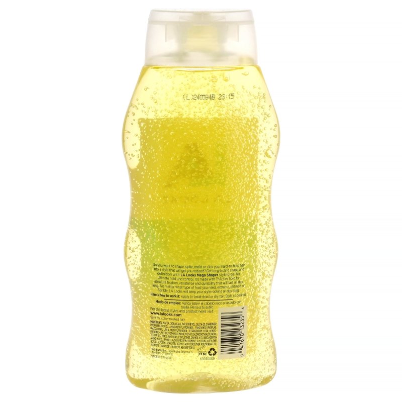 Mega Shaper Hair Gel by L.A. Looks for Unisex - 20 oz Gel - Gel - British D'sire