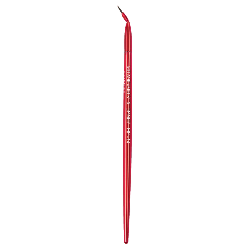 Melanie Mills Hollywood Angled Pointed Liner Brush MM14 X Omnia® - Makeup Brush - British D'sire