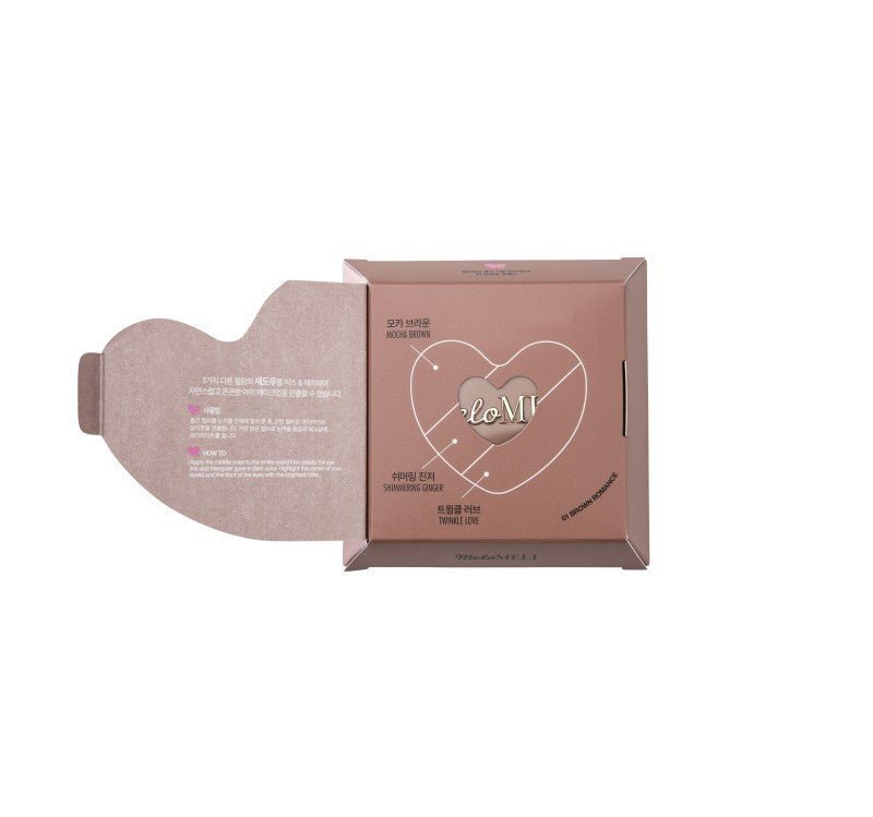 MeloMELI Magic Spell Eyeshadow Palette, 6.5g - Eyeshadow Palette - British D'sire