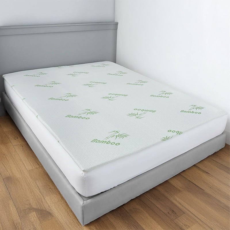 Memory Foam Mattress Topper 1 Inch Orthopedic Support Mattress Topper Removable Bamboo Zip Cover - Single - British D'sire