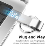 Memory Stick 982GB, Deeiqeyp Metal and Waterproof USB Stick, for PC/Computer/Laptop/Tablet Storage Backup, 982GB External Data Storage Flash Drive, High - Speed USB 3.0 Memory Sticks with Keyring - Memory Stick - British D'sire