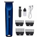 Men Pro Electric Hair Clippers Beard Trimmer Cutting Barber Shaving Machine Blue (US Logistics For USPS/DHL/Fedex/UPS. No designated logistics accepted，TK/TMEU only For self-pickup） - British D'sire