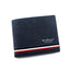 MenBense Men Short Wallet Personalized Coin Purse Frosted Clutch Money Clip(Blue) - British D'sire