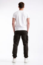 Men's Cargo Joggers – 7 Pocket Utility Trousers - Trouser - British D'sire