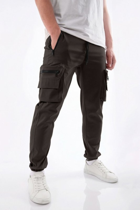 Men's Cargo Joggers – 7 Pocket Utility Trousers - Trouser - British D'sire