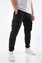 Men's Cargo Joggers – 7 Pocket Utility Trousers - Trouser - British D'sire