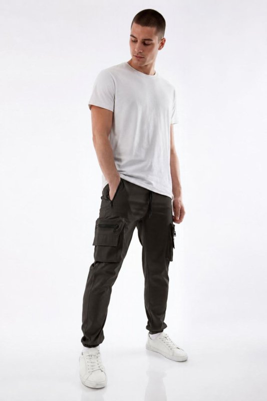 Men's Cargo Joggers – 7 Pocket Utility Trousers - Trouser - British D'sire