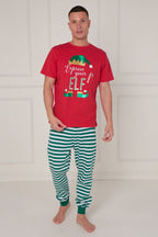 Men’s Christmas Pyjama Set – “Express Your Elf” - Loungewear pjs - British D'sire