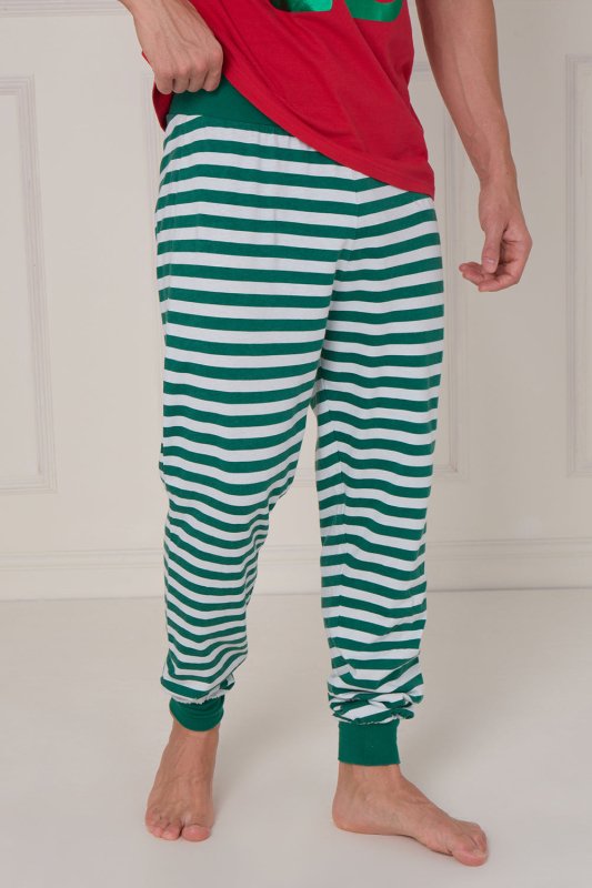 Men’s Christmas Pyjama Set – “Express Your Elf” - Loungewear pjs - British D'sire