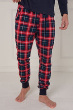 Men’s Christmas Pyjama Set – “Just Here for the Food” - Loungewear pjs - British D'sire